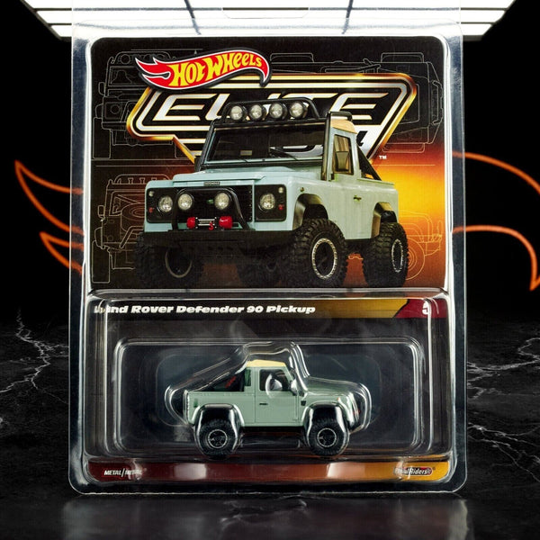 New 2023 Hot Wheels Collectors Elite 64 Land Rover Defender 90 Pickup