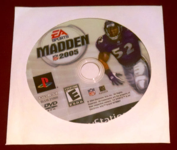 2004 Madden NFL 2005 PS2 Xbox Gamecube Print Ad/Poster Football Video Game  Art