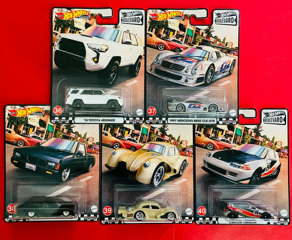 2021 Hot wheels Boulevard outlets Series Set