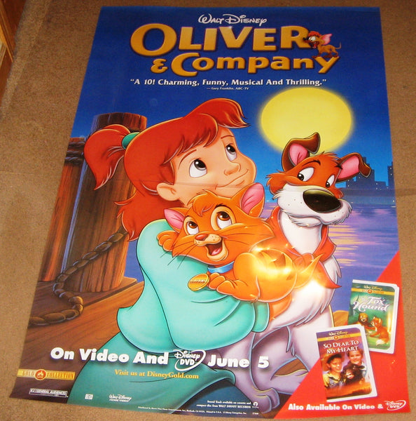 Oliver & Company (1988) Disney movie