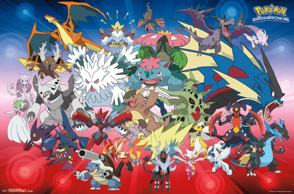 Arte acrílica Pokémon Mega Evolução kaufen