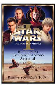 star wars phantom menace movie poster