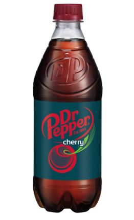 New Dr Pepper Cherry 20 Ounce Bottle