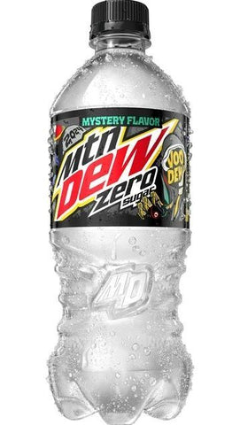 New Mountain Dew Voo Dew Zero Sugar 6 2024 Soda Pop 20 Ounce Bottle 6.0