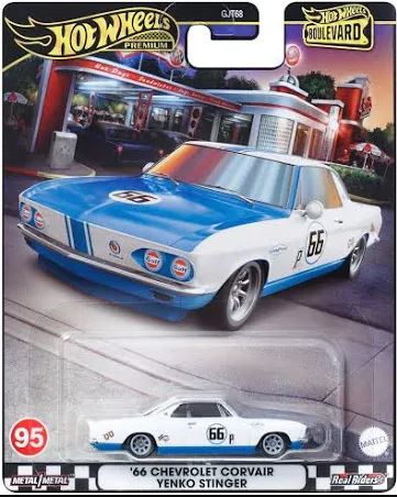 New 2024 Hot Wheels Boulevard '66 Chevrolet Corvair Yenko Stinger #95