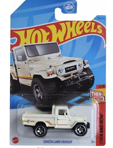 New 2024 Hot Wheels Toyota Land Cruiser Treasure Hunt Then and Now