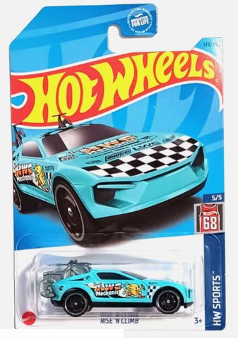 New 2024 Hot Wheels Treasure Hunt Rise 'N Climb HW Sports Damaged Card