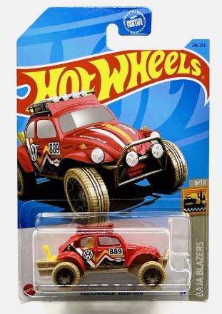 New 2024 Hot Wheels Volkswagen "Baja Bug" Baja Blazers Treasure Hunt