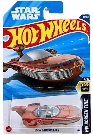 New 2025 Hot Wheels X-34 Landspeeder Star Wars Screen Time