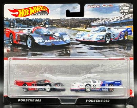 New 2022 Hot Wheels Porsche 962 Car Culture Premium Target Exclusive 2 ...